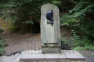 Willi Ostermann Memorial in Koenigswinter text