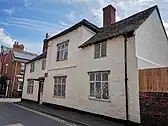 House in Wem where William Hazlitt and his father lived in the late eighteenth century