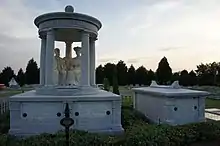 Williamson Mausoleum at Orphans Cemetery