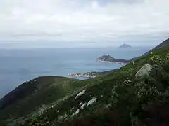 Southeast tip and lighthouse.