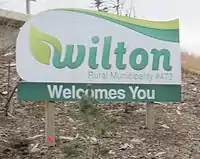 Welcome sign