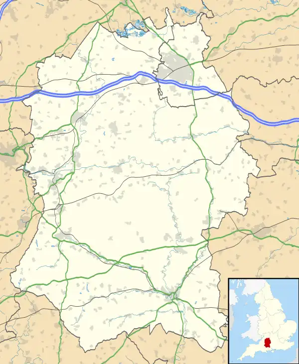 Burbage is located in Wiltshire