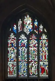 Medieval glass from Chapel in Thurburn's Chantry