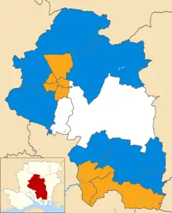 2021 results map