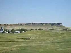 Rimrocks just south of Winnett, MT