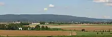 View from the Karben of the Steinkopf and transmission tower