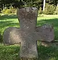 Stone cross in Hessian Wippershain