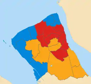 2006 results map