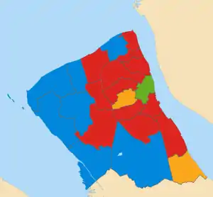 2014 results map