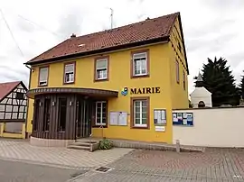 The town hall in Wittersheim