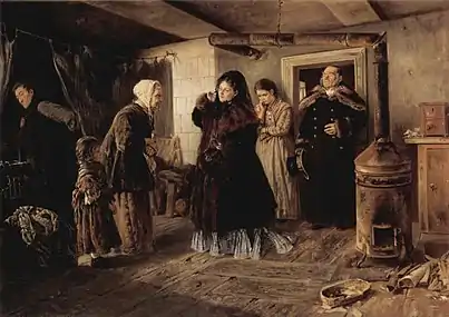 Vladimir Makovsky, "Philanthropists", 1874