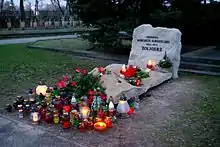 Wojciech Jaruzelski's grave