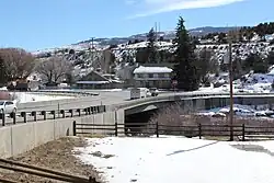 Bridge over the Eagle River in Wolcott.