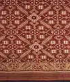 19th century example of weft-resist dye (patola) or double Ikat