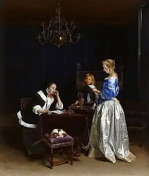 Ter Borch: The Letter