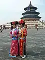 An example of traditional dress in China