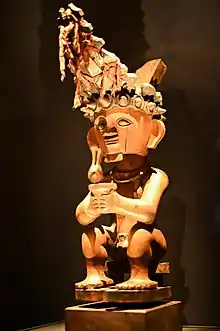 19th Century Ancestor Figure from Nias Island.