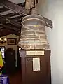 Wooden bell in the museum