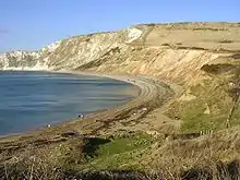 Worbarrow Bay from the end of Tyneham Gwyle