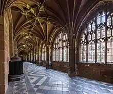 Cathedral of St Mary: Cloister Range, Chapter House and Undercroft with Refectory