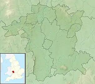 Battle of Upton is located in Worcestershire