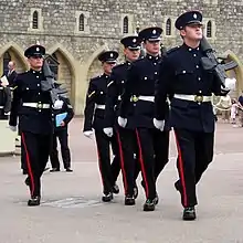 Infantry of the Line: Soldiers of the Worcestershire and Sherwood Foresters Regiment in No. 1 dress