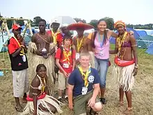 Image 7Scouting friends from around the world at the 21st World Scout Jamboree, Aug 01, 2007, England