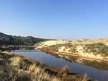 Wreck Creek and bridge