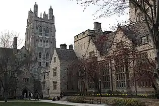 'Wrexham Tower' of Yale University, USA