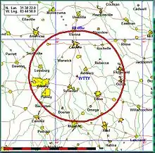 A WTTY Signal Map.