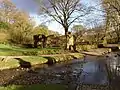 The ruins of Wycoller Hall