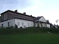 Manor Bzowski from Droginia in the open-air museum in Wygiełzów