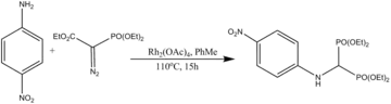 N–H insertion