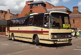 Plaxton Paramount bodied DAF MB200