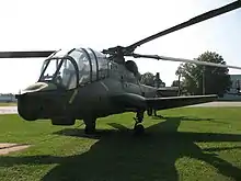 Lockheed AH-56 Cheyenne. Powered rotor, pusher propeller, wings.