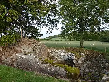 Foundations of the East gate