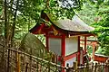 Tachiban Shrine in the precincts of Yashifun Yamaguchi Shrine (Nara City, Nara Prefecture)