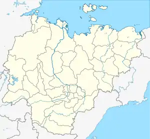 Chersky is located in Sakha Republic