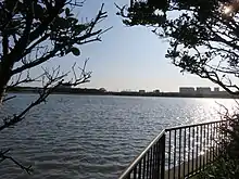 On a peaceful summer Sunday the sun shines bright over Yatsu Tidal Flat.