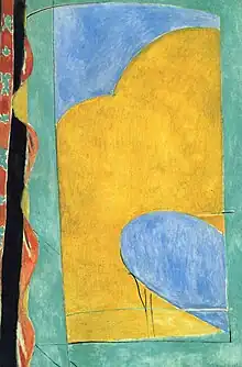 The Yellow Curtain, 1915, Museum of Modern Art, New York