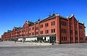 Yokohama Red Brick Warehouse and Douglas MacArthur Memorial Square