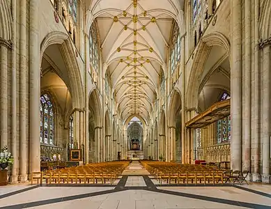 York Minster nave