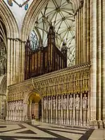 The Kings Screen and organ