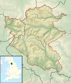 Fountains Fell is located in Yorkshire Dales