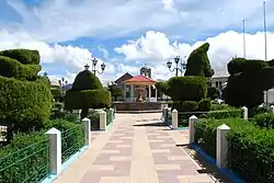 Main square in Yunguyo