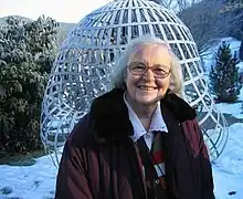 smiling mathematician Yvonne in 2006