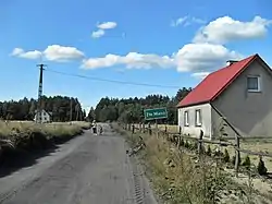 Entrance to the village