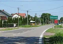 Entering Zaborówek