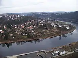 Vltava in Husinec