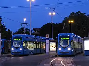 Zagreb trams in 2009